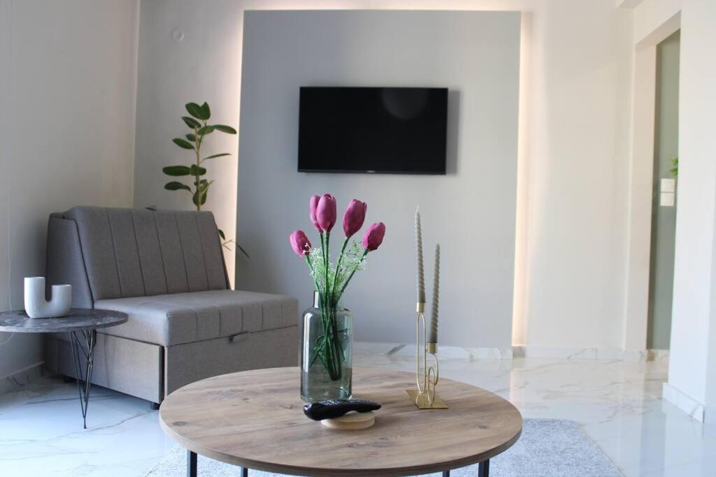 Appartement K&M 40 Ekklision A' à Dráma Extérieur photo